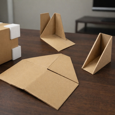 Kantenschutz auf Tisch